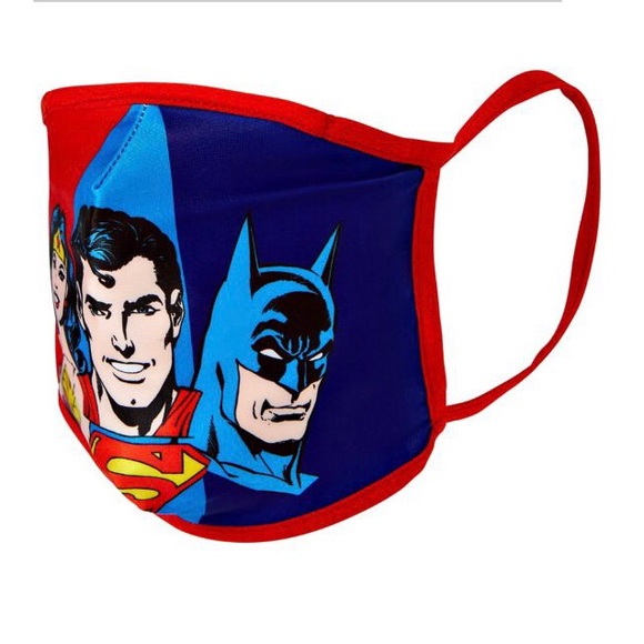 🎃 2for1 DC Heroes justice league Face Masks size OS New in packages - Picture 7 of 11